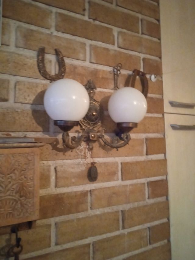 Aplique de lampara vintage