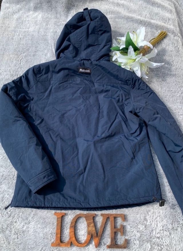 Pickwick Blue windbreaker