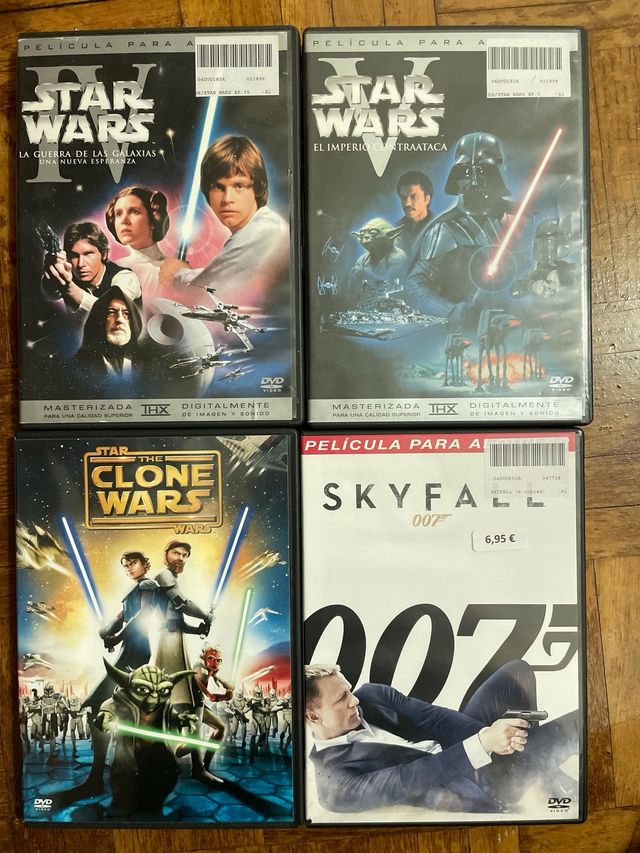 17 DVDs lote peliculones comerciales