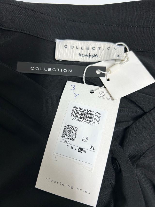 Camisa Negra Collection - NUEVA