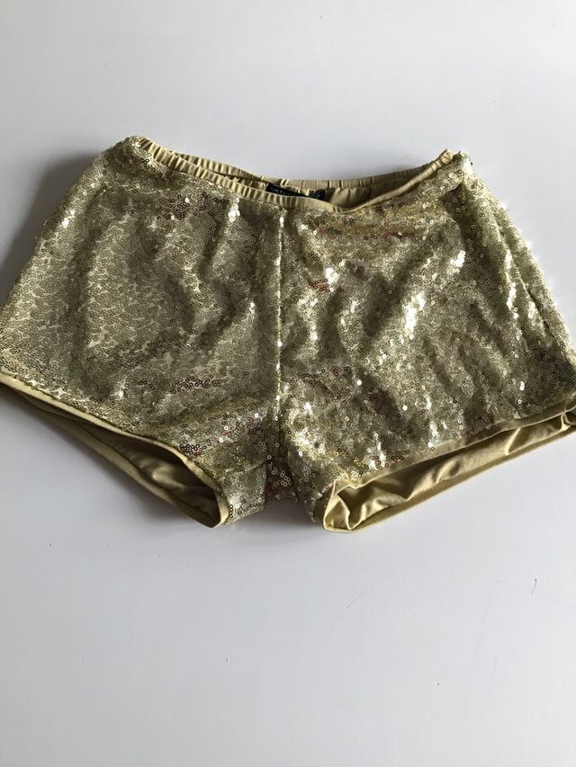 Pantalón corto niña lentejuelas