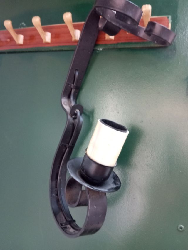 Aplique rustico pared