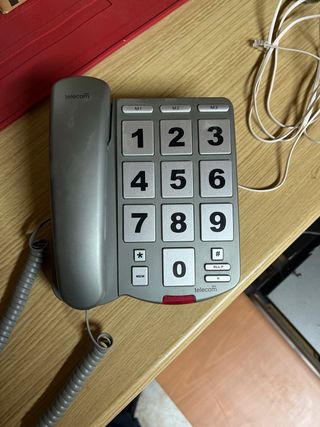 Telefono fijo teclas grandes