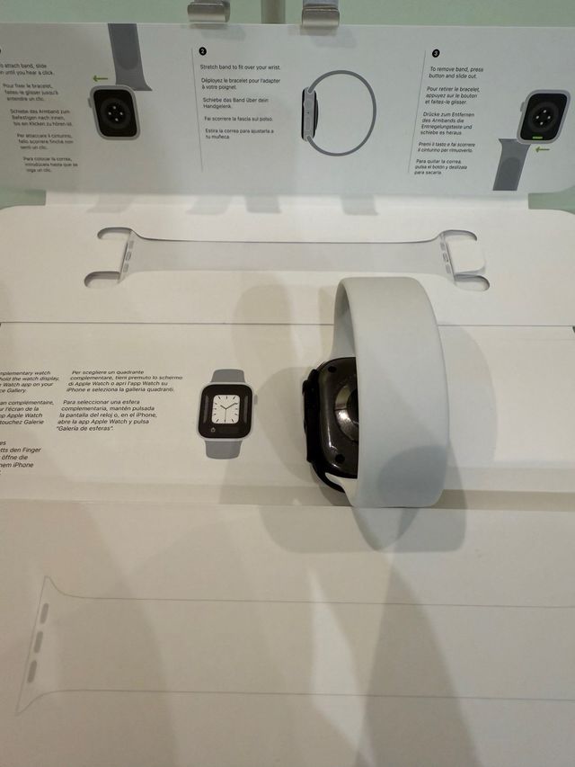 Correa para Apple Watch Solo loop White talla 6