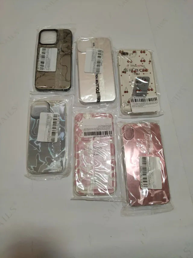 Lote de 6 Fundas iPhone 15 y Galaxy S23