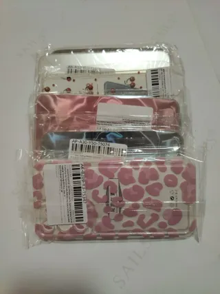 3€  por 6 Fundas iPhone 15 y Galaxy S23