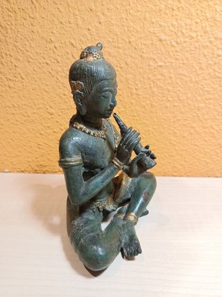Figura Músico Tailandés (Bronce)