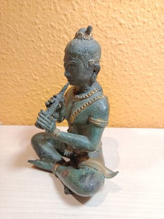 Figura Músico Tailandés (Bronce)