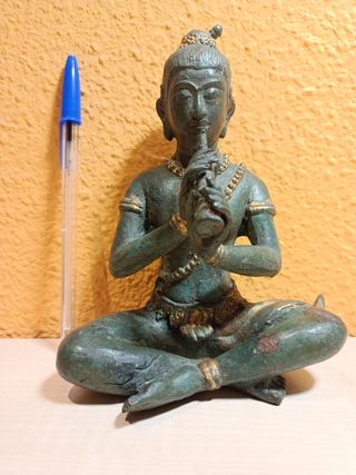 Figura Músico Tailandés (Bronce)