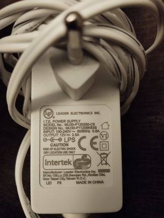 Fuente de alimentación 12v