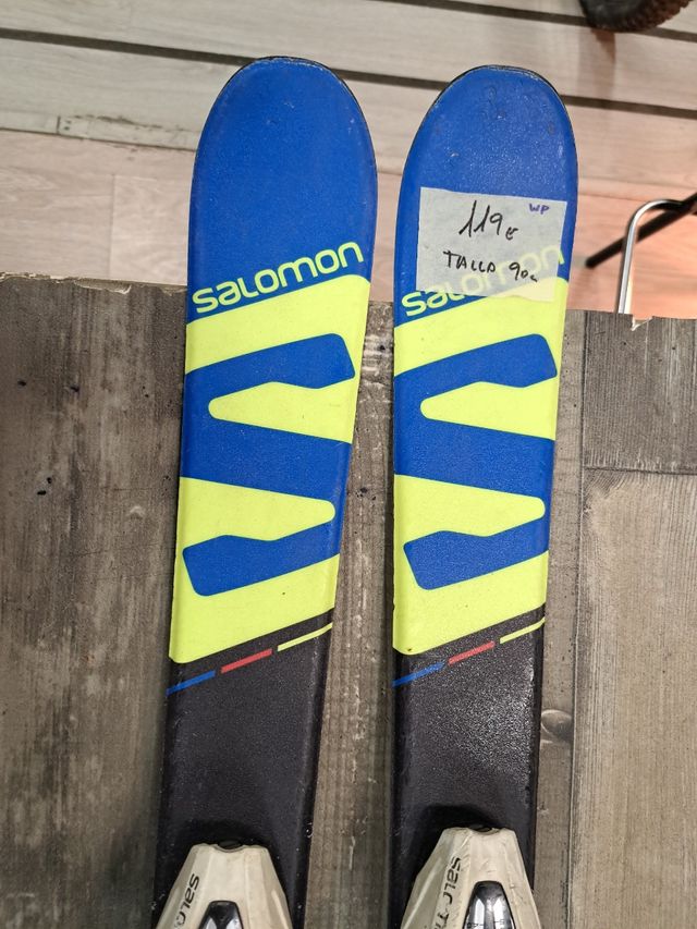 Esquí niño 90cm Salomón XRACE