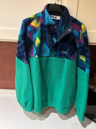 Felpa PILE-FILA vintage tg. 48
