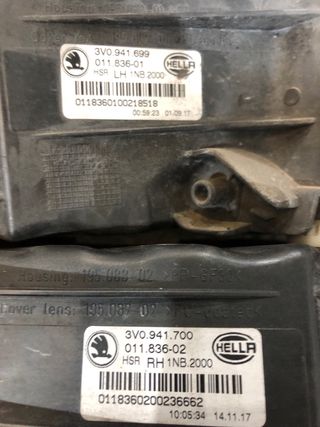 Varias piezas SuperB