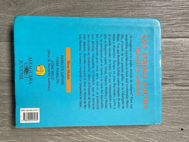 Los trapos sucios, Manolito gafotas. Elvira lindo