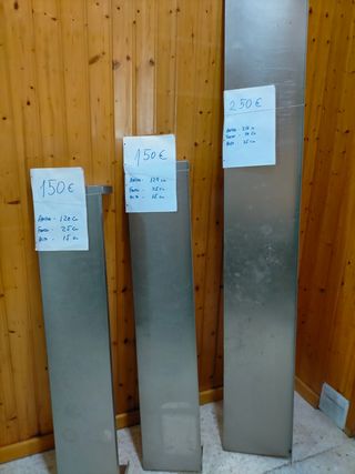 Estanterías de acero inoxidable 