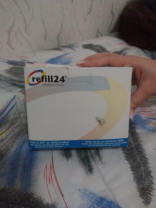 Tinta de relleno para impresora HP