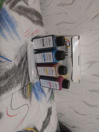 Tinta de relleno para impresora HP