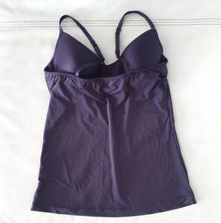 Camiseta sujetador morada 90C