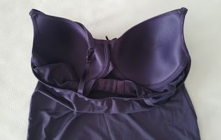 Camiseta sujetador morada 90C