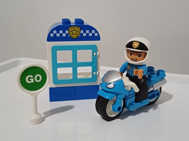 Lego duplo Moto policía