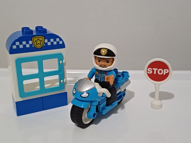 Lego duplo Moto policía