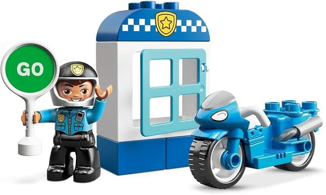 Lego duplo Moto policía
