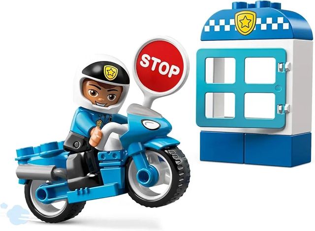 Lego duplo Moto policía