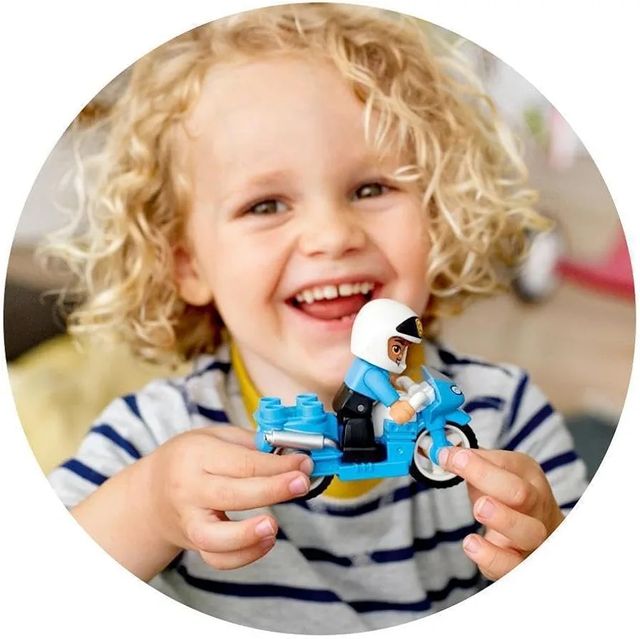 Lego duplo Moto policía