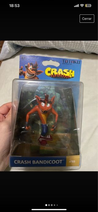 Figura crash Bandicoot
