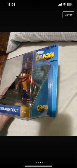 Figura crash Bandicoot