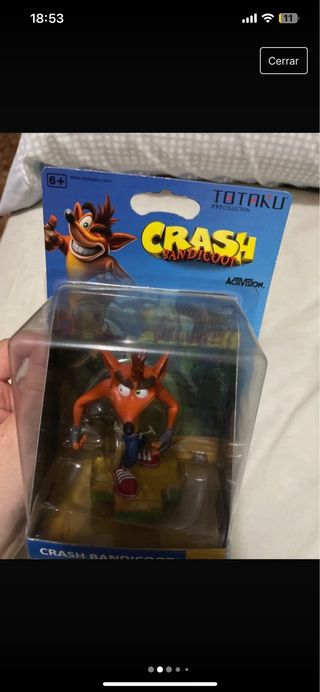 Figura crash Bandicoot