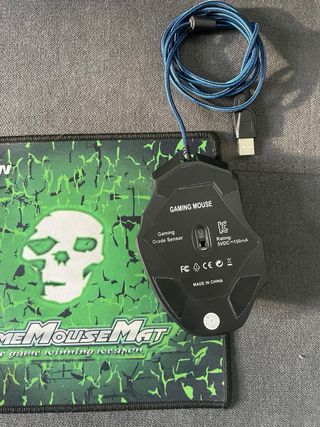 Set Mouse + tappetino Gaming
