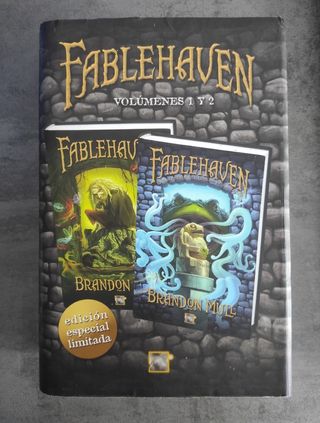 Libro FABLEHAVEN 1 Y 2 Edición limitada 