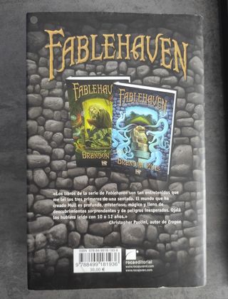 Libro FABLEHAVEN 1 Y 2 Edición limitada 