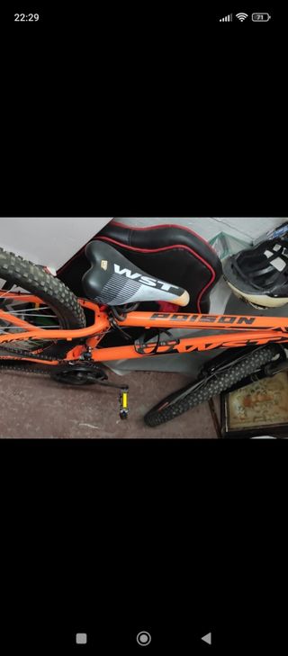 Bicicleta WST Poison de  29" talla "S"