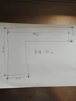 Mueble de acero inoxidable 