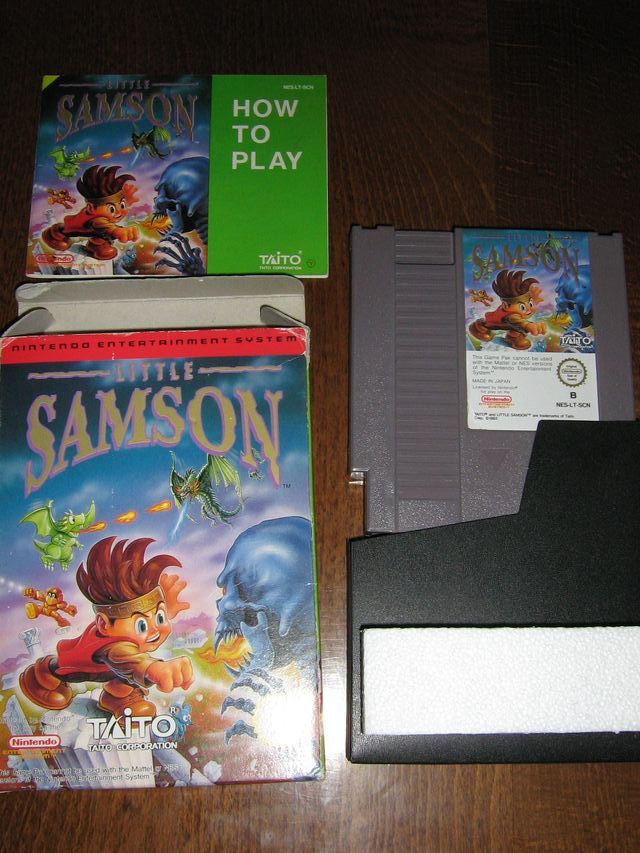 LITTLE SAMSON - NINTENDO NES - PAL B ESCANDINAVIA