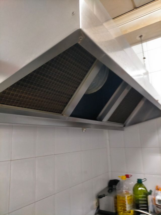 Campana extractora industrial