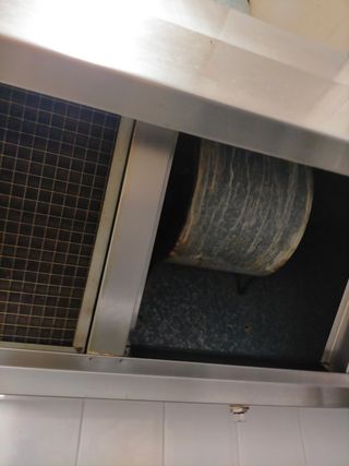 Campana extractora industrial 