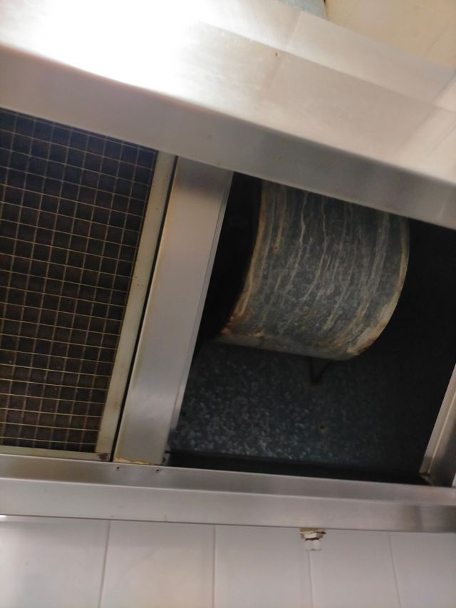 Campana extractora industrial