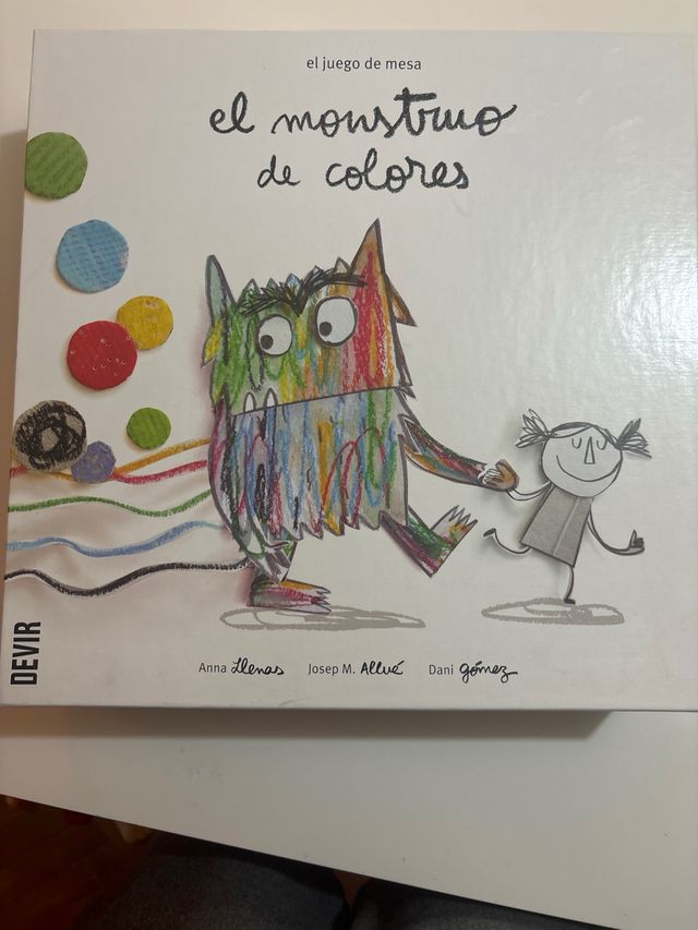 Juego de  mesa el  monstruo de colores