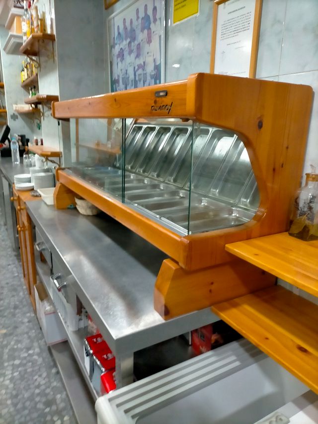 Espósitor de tapas refrigerada
