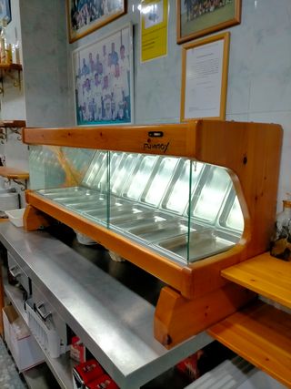 Espósitor de tapas refrigerada 