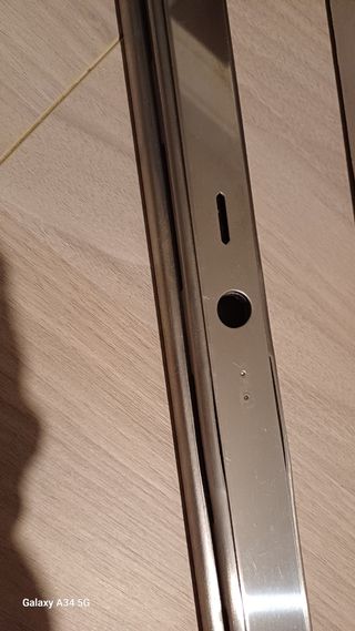 2 binari (80 cm) da sospensione per mensole