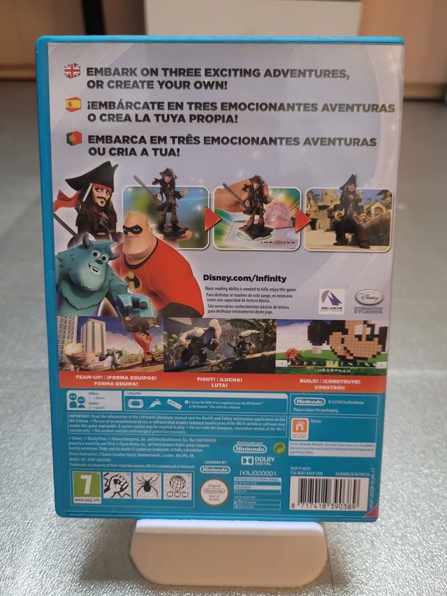 Juegos WIIU infinity 1 y 2