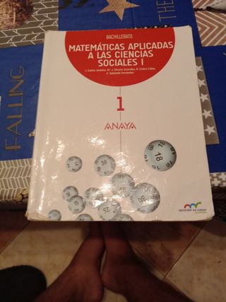 Matemáticas sociales I 1 bachillerato