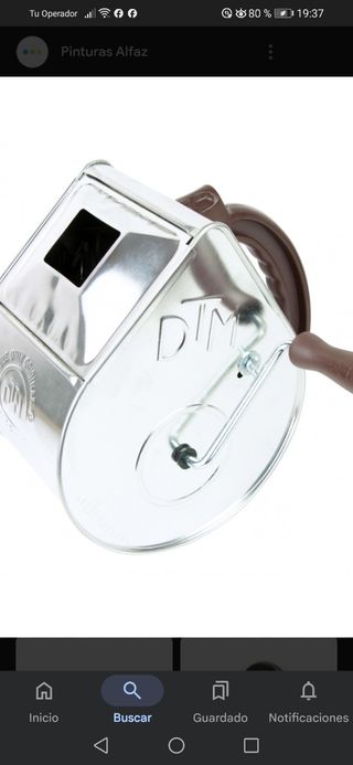 Vendo tirolesa nueva para hechar gotele