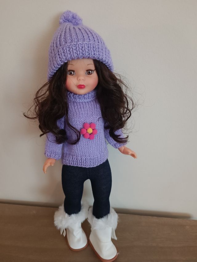 Jersey y gorro muñeca Nancy