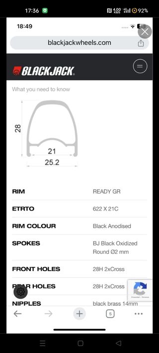 Llantas gravel black Jack 