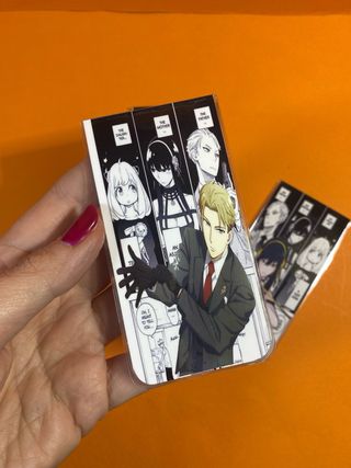 3 magnet bookmarks anime/manga spy x family